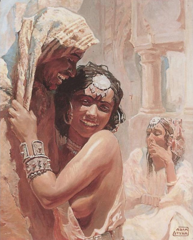 Lovers Embrace by Adam Styka